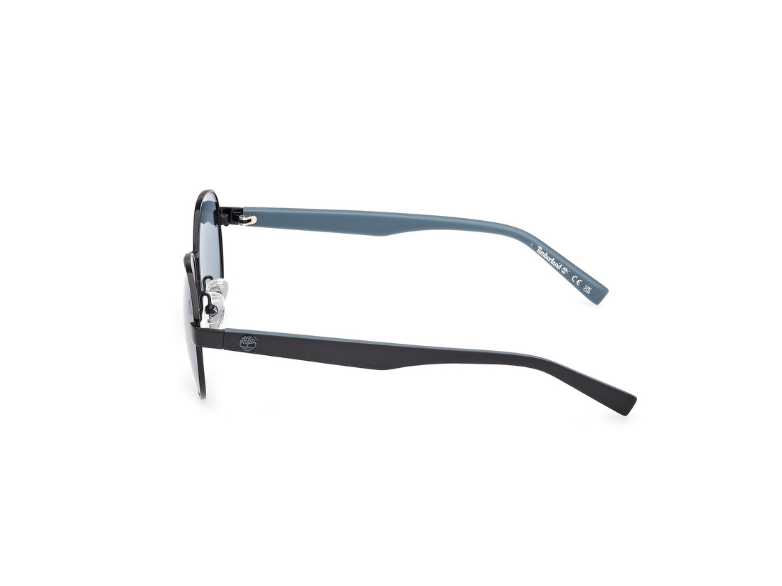 Sonnenbrillen timberland tb00079 01d negro round infantil größe 50mm - Detailansicht