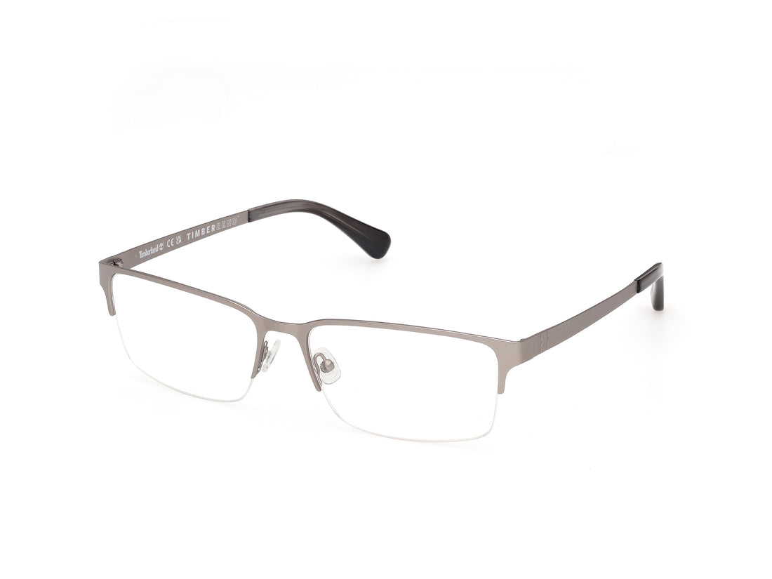 Brillen timberland tb50037 011 plateado rectangular masculino größe 64mm - Hauptansicht