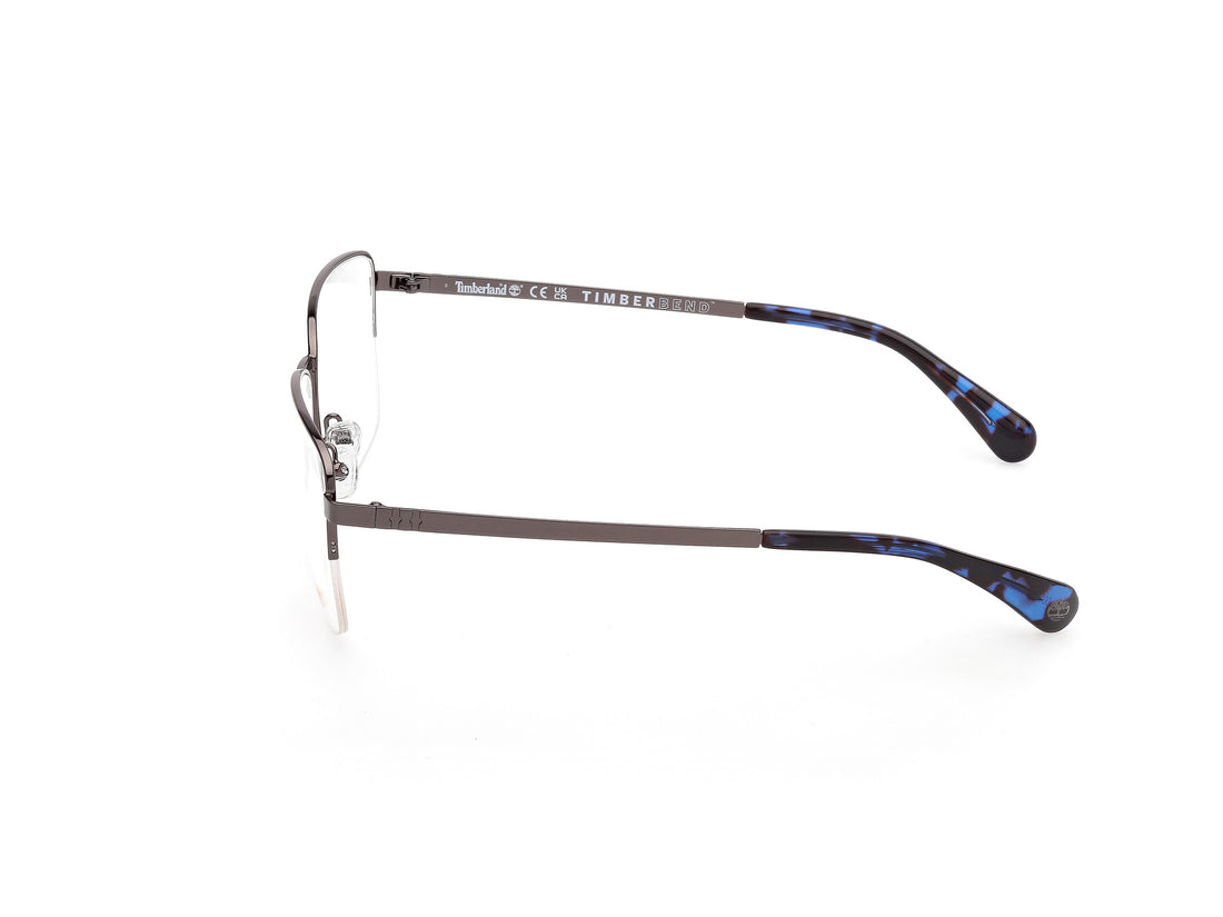 Occhiali da vista timberland tb50059 008 plateado rectangular masculino taglia 64mm - Vista dettagliata