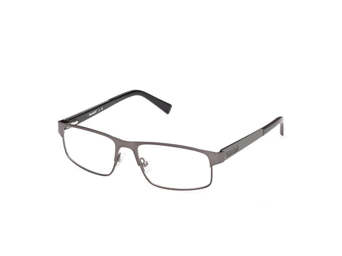 Brillen timberland tb50092 009 plateado rectangular masculino größe 55mm - Hauptansicht