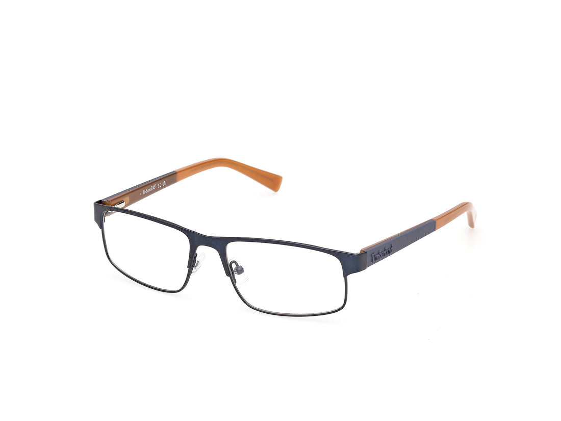Brillen timberland tb50092 091 azul rectangular masculino größe 55mm - Hauptansicht