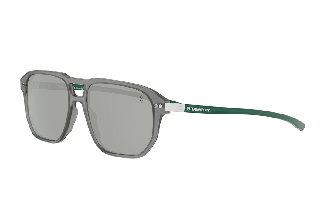 Sunglasses tag heuer essential tile th40064i 20c grey geometric masculino size 54mm - Main view