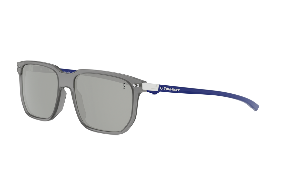 Sunglasses tag heuer essential tile th40065i 20c grey rectangular masculino size 56mm - Main view