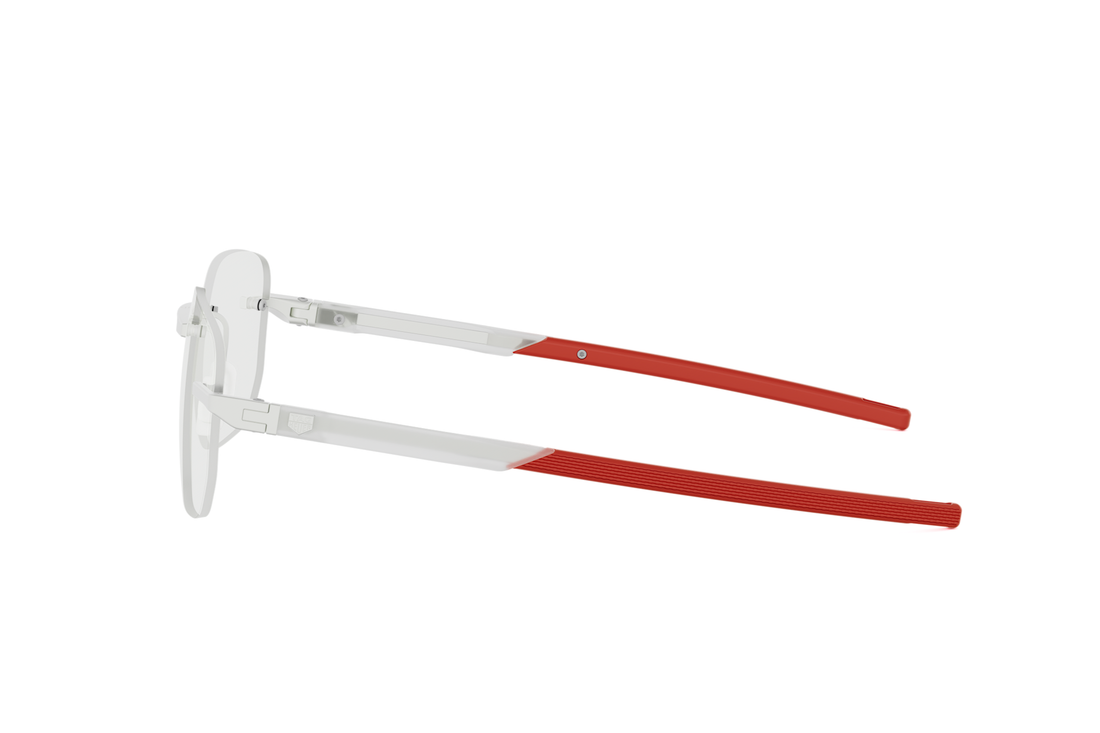 Prescription glasses tag heuer bolide rimless th50055u 017 silver geometric masculino size 56mm - Detailed view