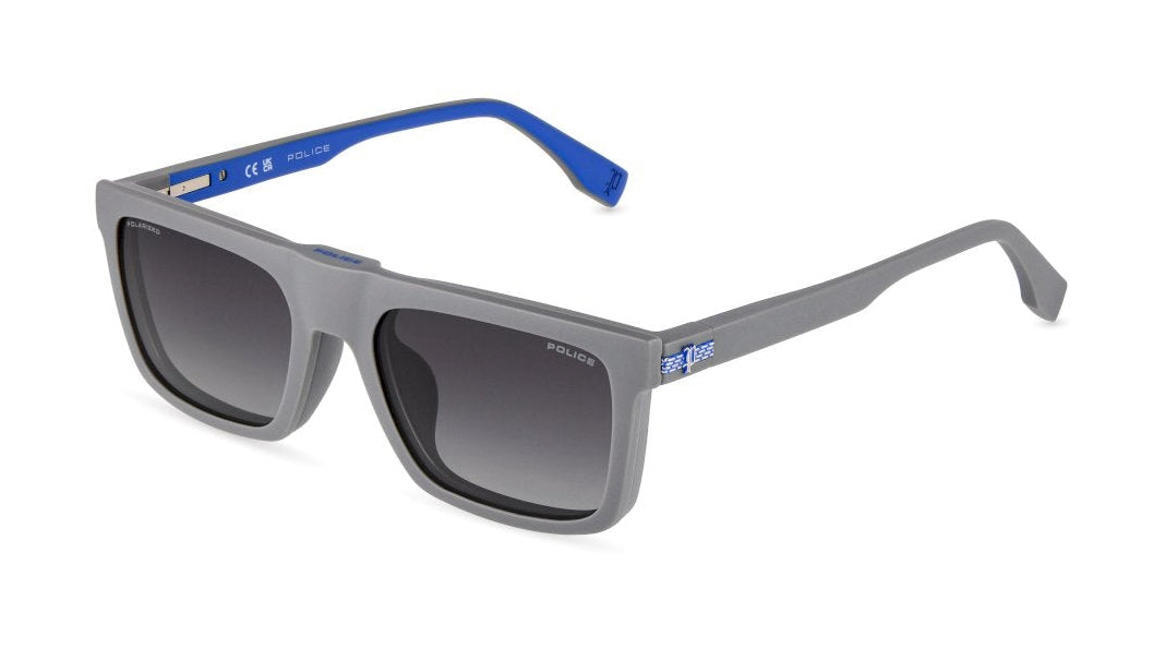 Brillen police uk180 v65p gris square infantil größe 50mm - Hauptansicht