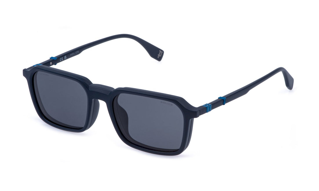 Prescription glasses police uplr60 6qsp azul geometric masculino size 52mm - Main view