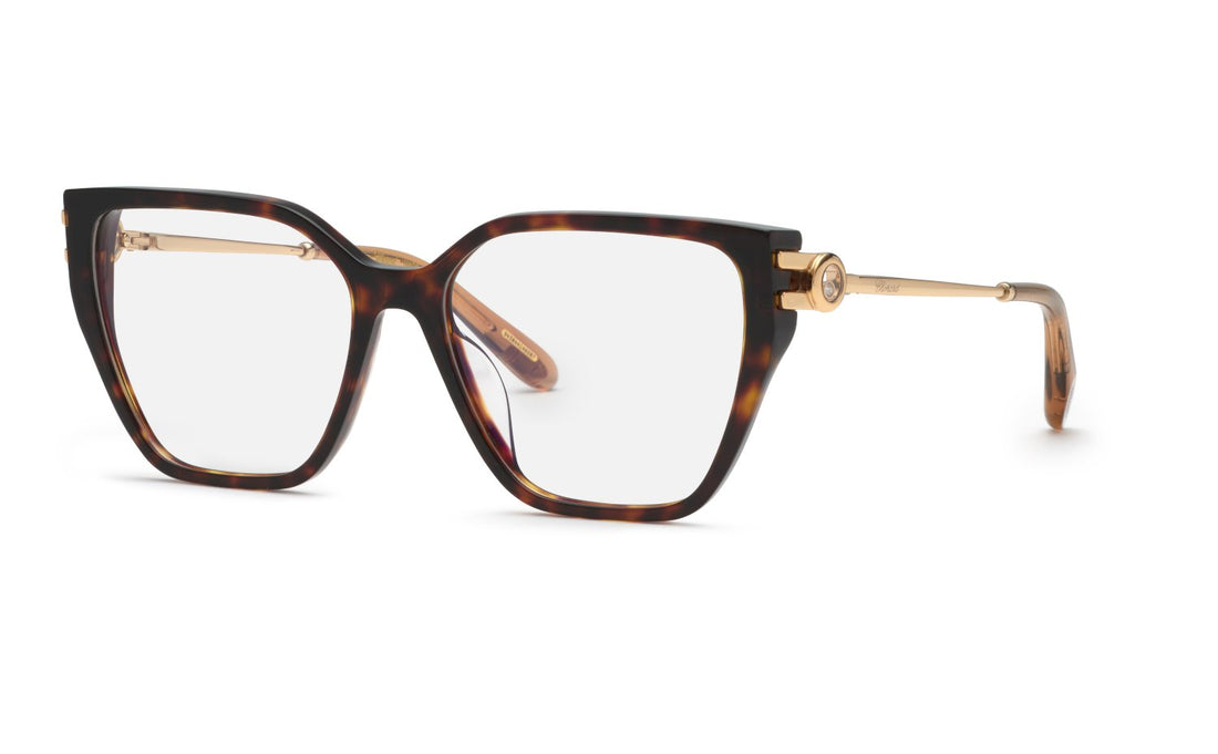 Occhiali da vista chopard vch380s 0909 havana square femenino taglia 56mm - Vista principale