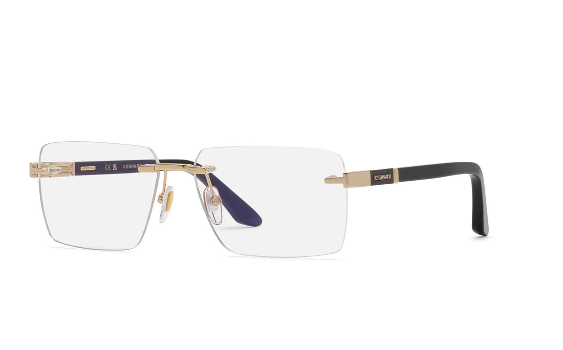 Occhiali da vista chopard vchm07 0300 dorado square masculino taglia 60mm - Vista principale