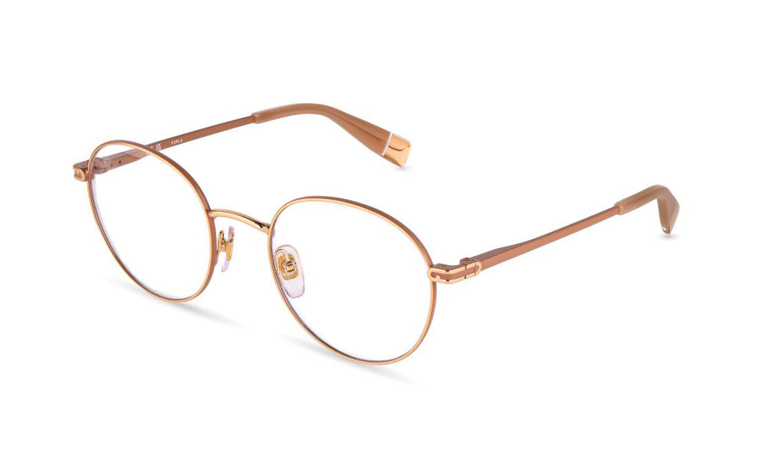 Brillen furla vfua99 0367 dorado pantos femenino größe 52mm - Hauptansicht