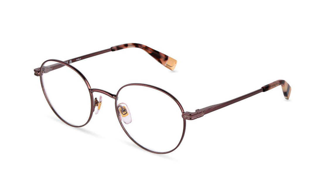 Brillen furla vfua99 08g7 marron pantos femenino größe 52mm - Hauptansicht