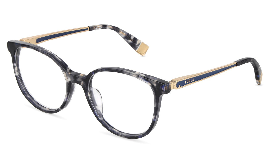 Óculos graduados furla vfub61 0vbg havana pantos femenino tamanho 51mm - Vista principal