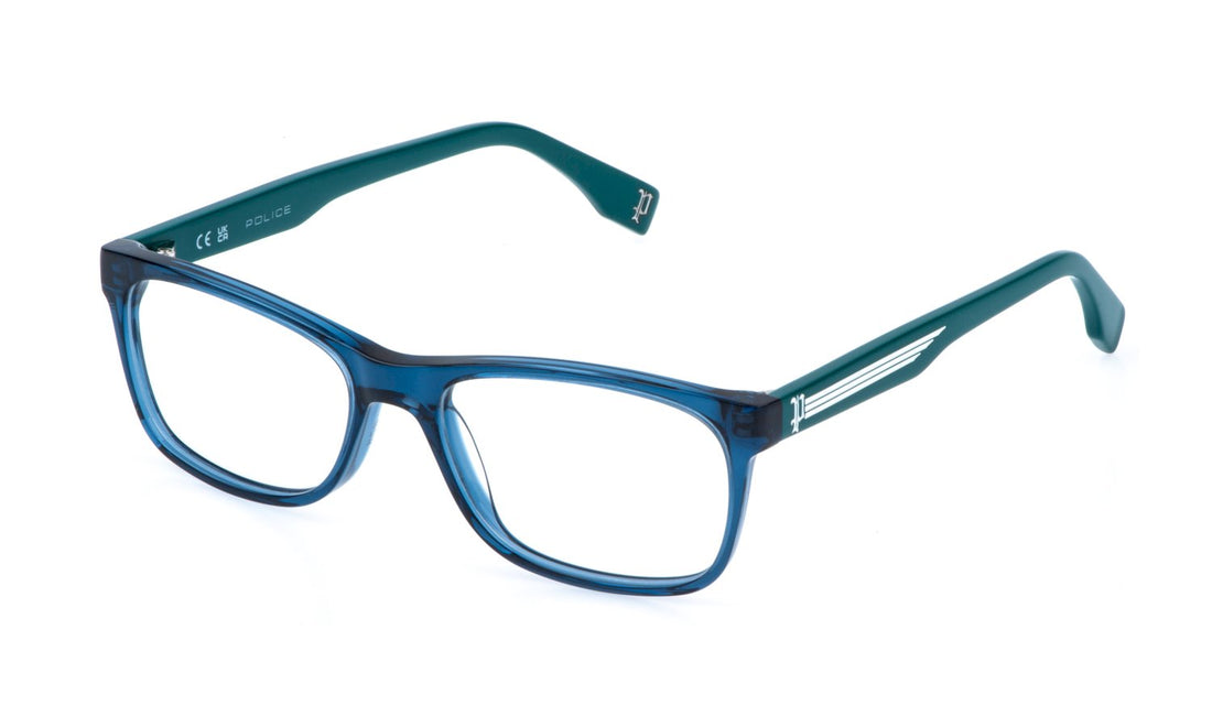 Occhiali da vista police vk171 06sb azul square infantil taglia 49mm - Vista principale