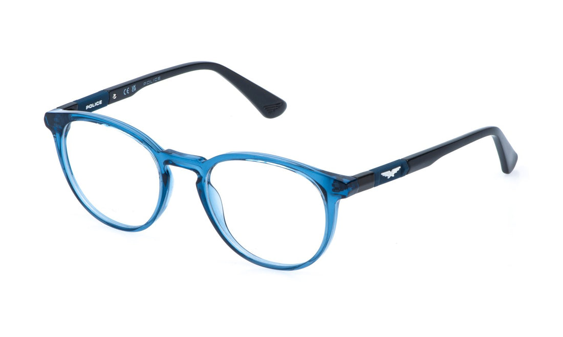 Occhiali da vista police vk172 0892 azul pantos infantil taglia 47mm - Vista principale