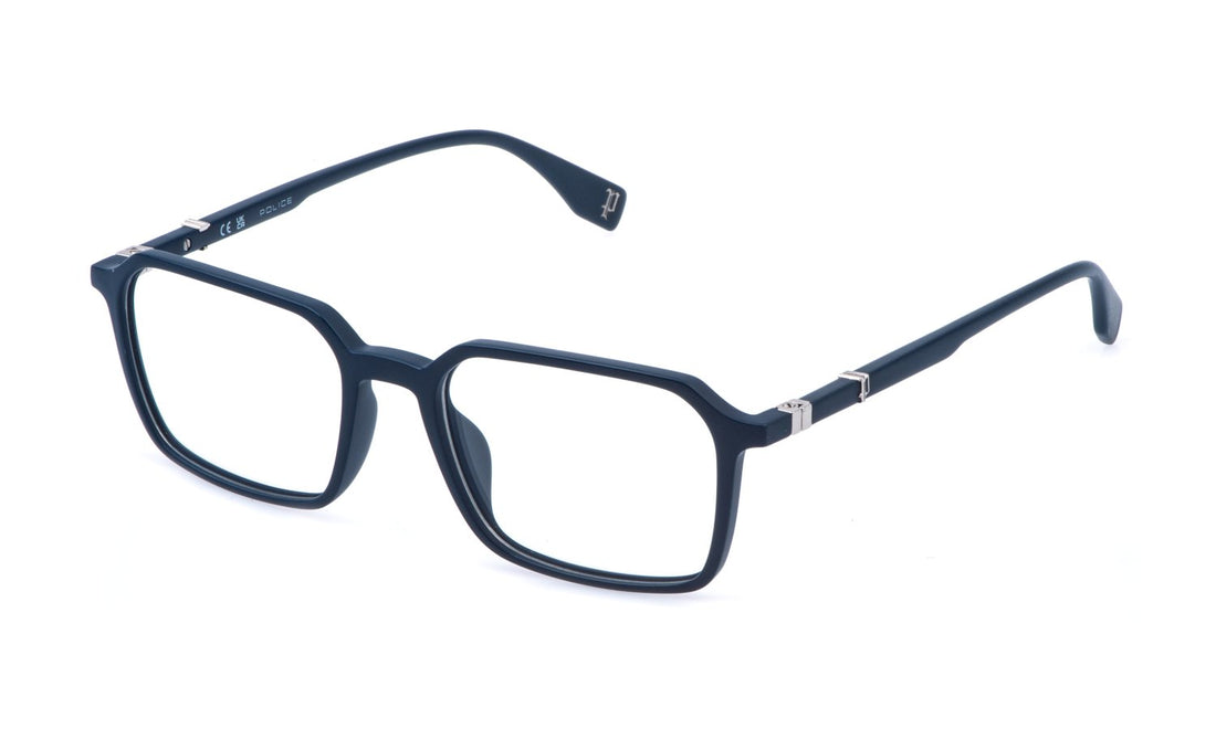 Prescription glasses police vplr60 9gum azul geometric masculino size 52mm - Main view