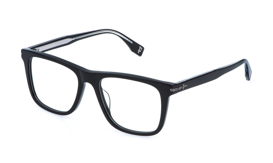 Prescription glasses police vplr62 0700 negro square masculino size 52mm - Main view