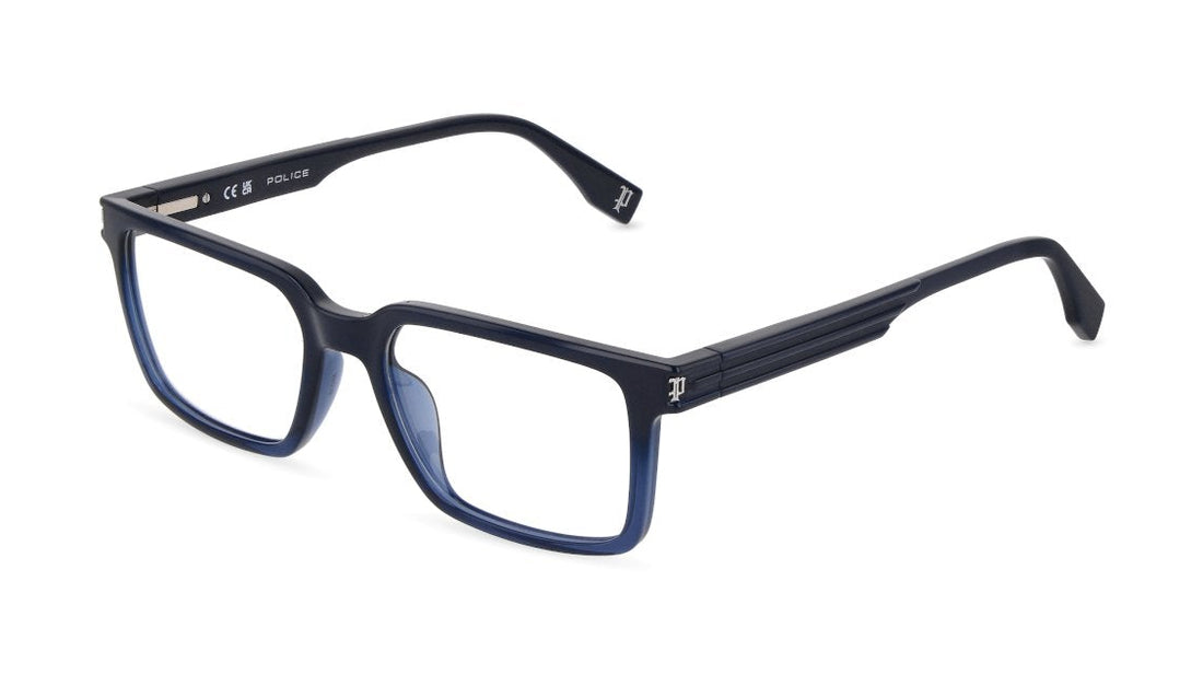 Brillen police vplu53 07v9 azul square masculino größe 53mm - Hauptansicht