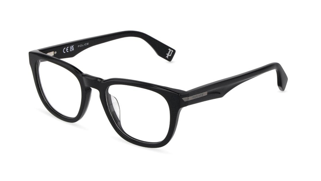 Brillen police vplu56 0700 negro square masculino größe 50mm - Hauptansicht
