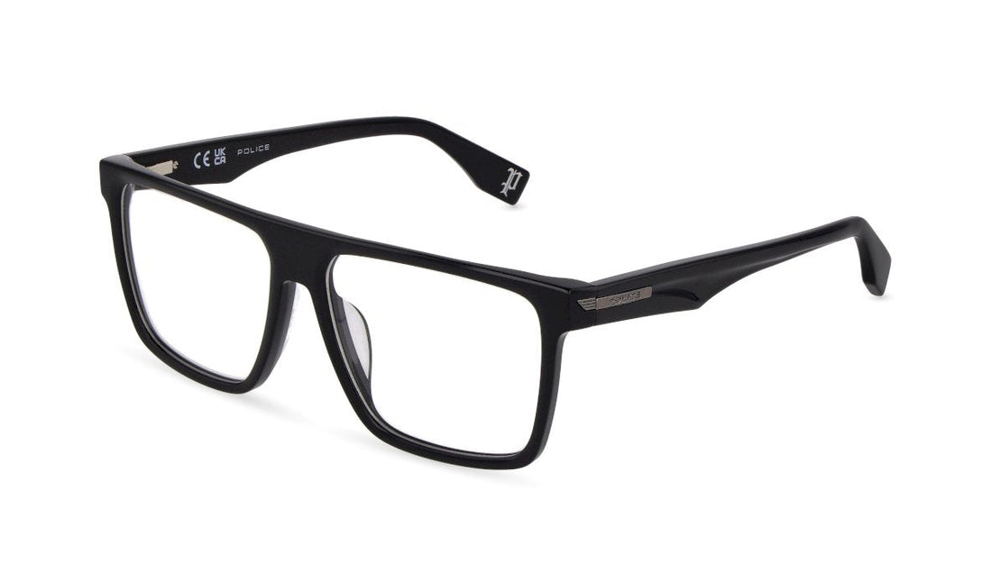 Brillen police vplu57 0700 negro square masculino größe 57mm - Hauptansicht