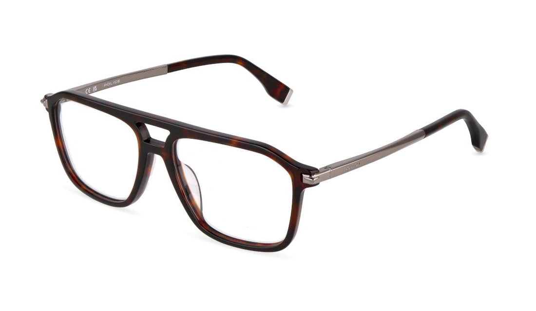 Brillen police vplu59 0722 havana geometric masculino größe 56mm - Hauptansicht
