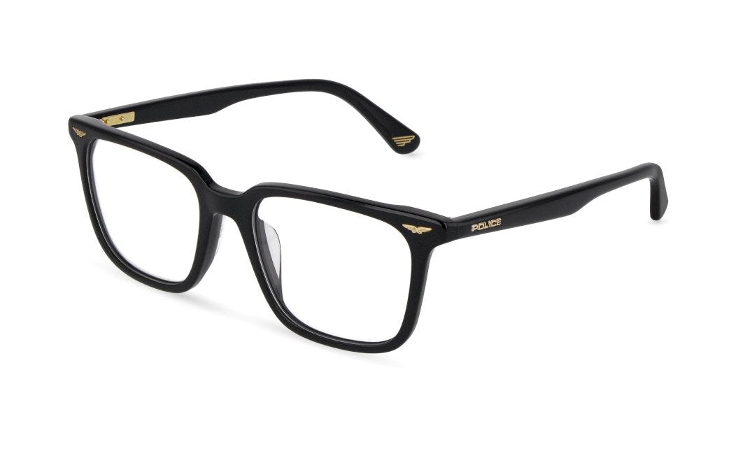 Brillen police vplu60 0700 negro square masculino größe 51mm - Hauptansicht
