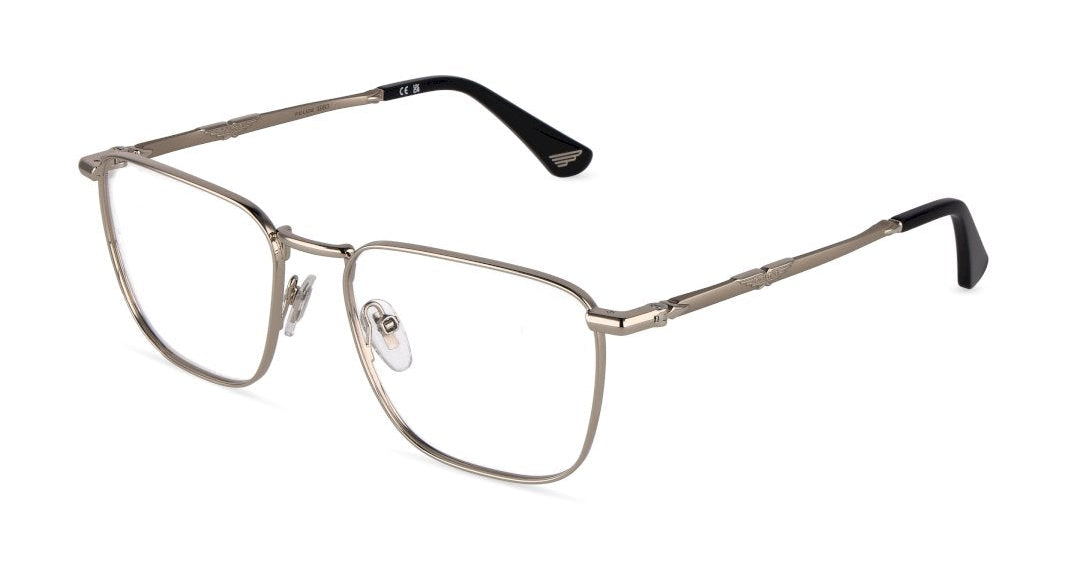 Brillen police vplu62 0589 plateado square masculino größe 55mm - Hauptansicht