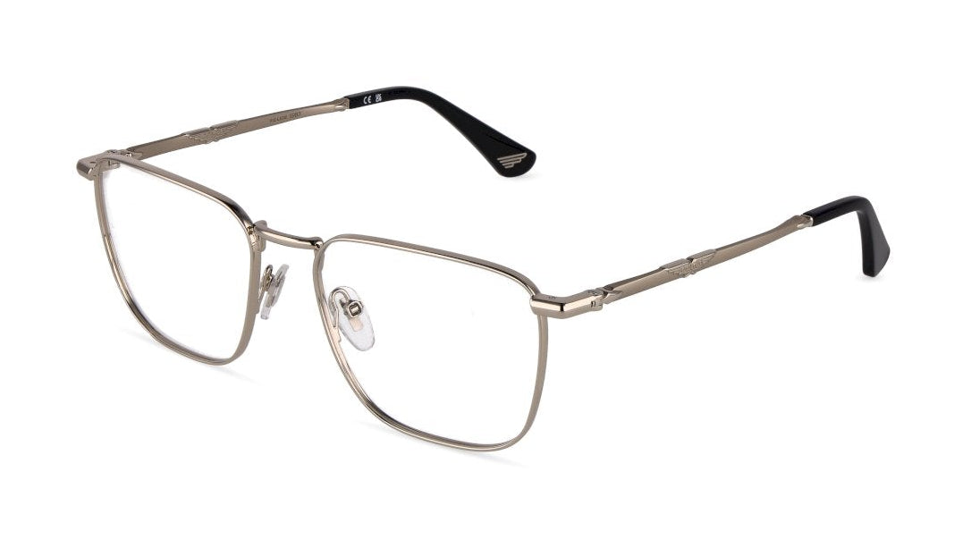 Brillen police vplu62 0589 plateado square masculino größe 53mm - Hauptansicht