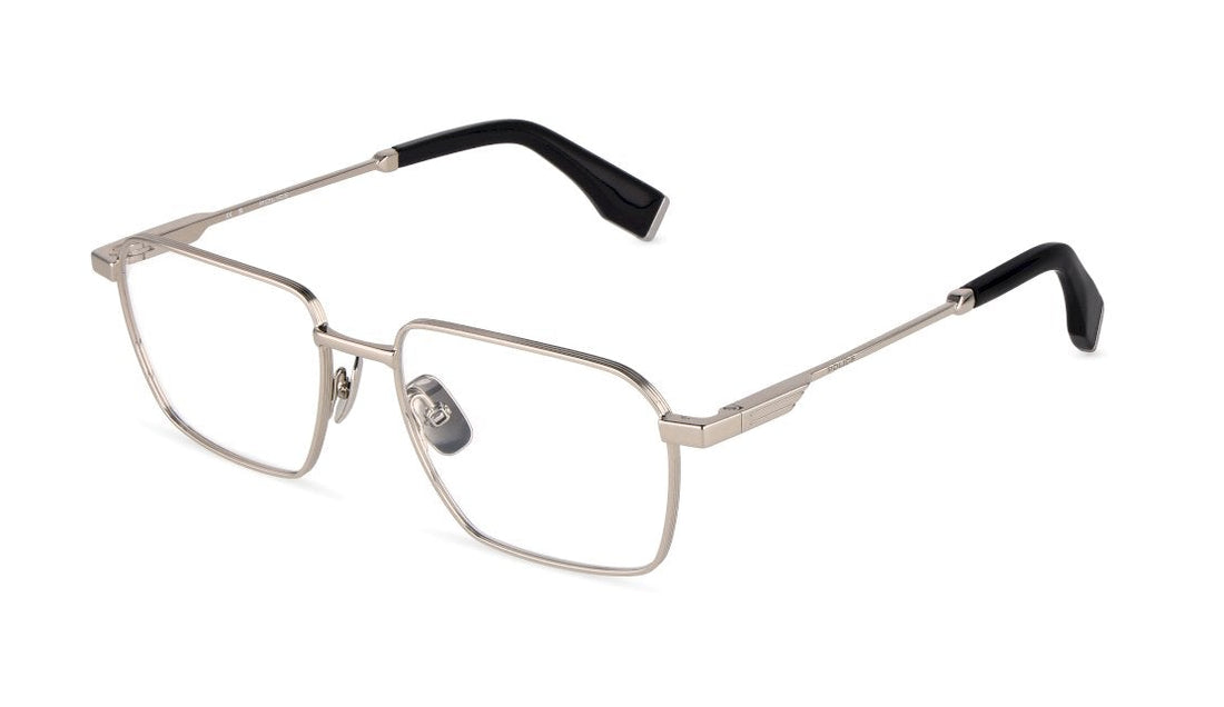 Brillen police vplu65 0579 plateado geometric masculino größe 54mm - Hauptansicht