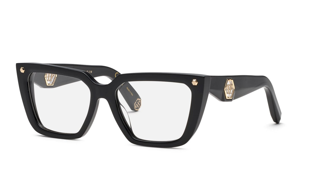 Gafas graduadas philipp plein vpp191 0700 negro square femenino talla 55mm - Vista principal