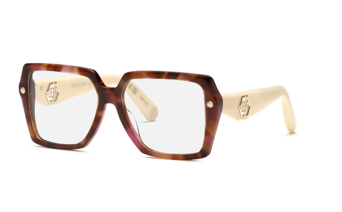 Gafas graduadas philipp plein vpp192 01gq havana square femenino talla 55mm - Vista principal