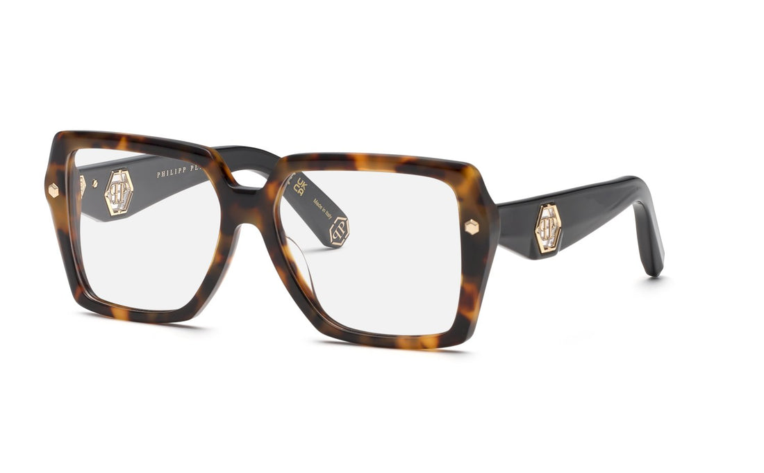 Gafas graduadas philipp plein vpp192 0779 havana square femenino talla 55mm - Vista principal
