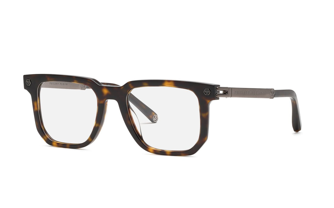 Gafas graduadas philipp plein vpp196 0722 havana square masculino talla 52mm - Vista principal