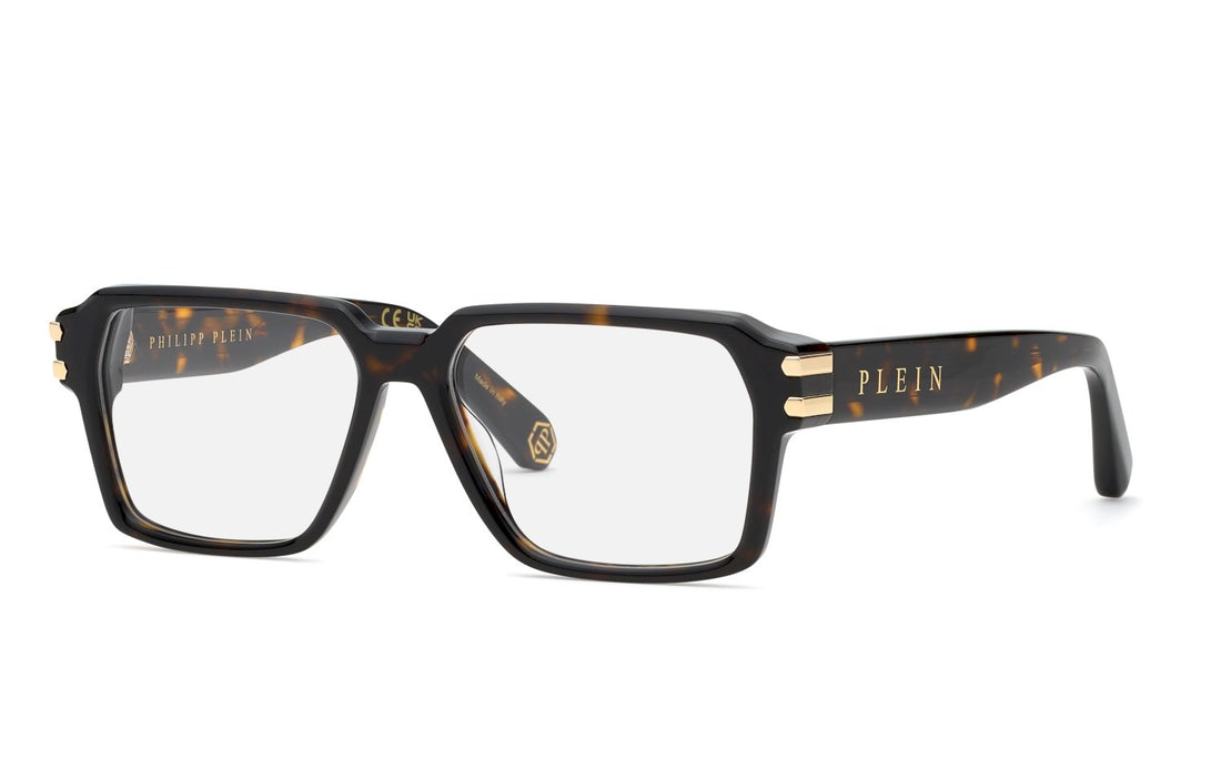Gafas graduadas philipp plein vpp223 0722 havana geometric masculino talla 57mm - Vista principal