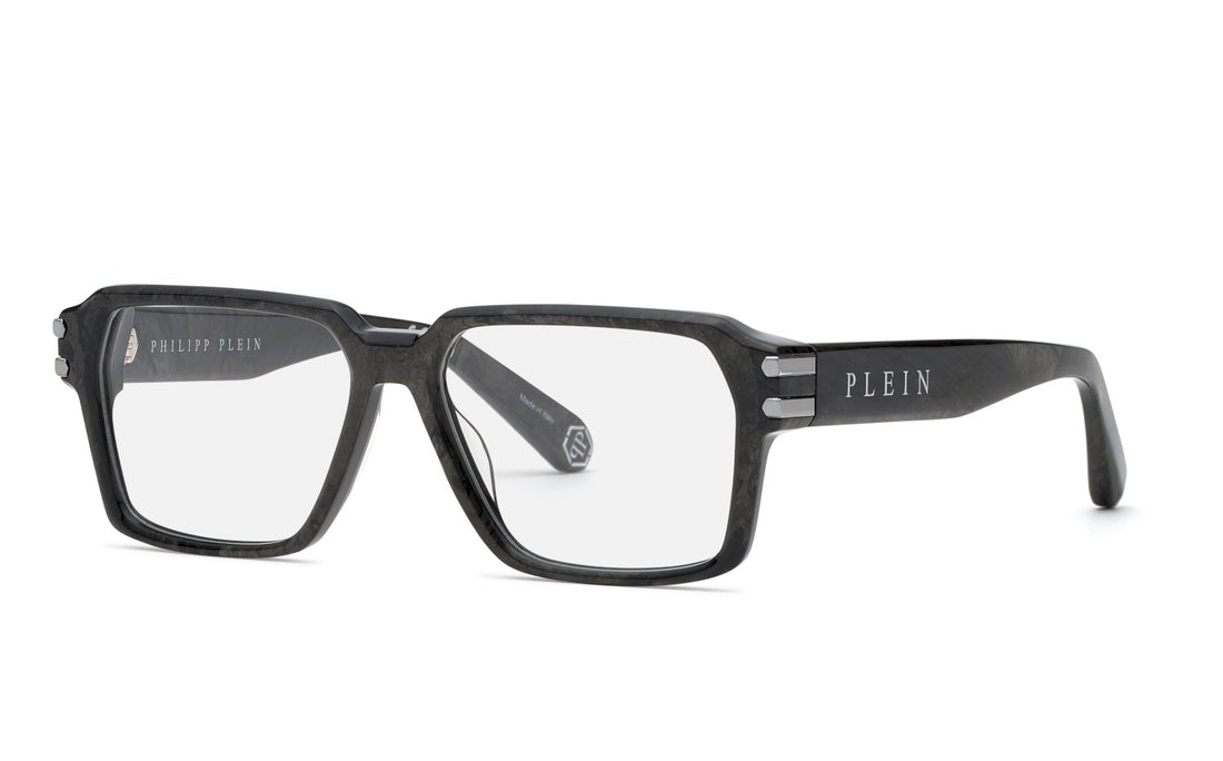 Gafas graduadas philipp plein vpp223 09ay gris geometric masculino talla 57mm - Vista principal