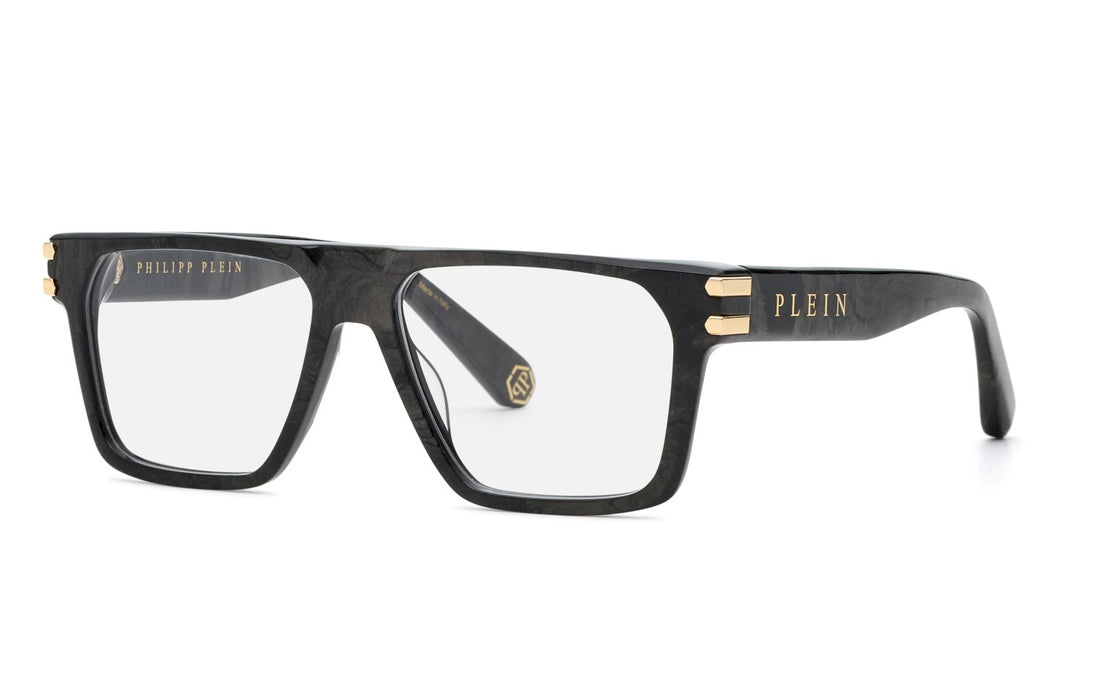 Gafas graduadas philipp plein vpp224 9ayy gris square masculino talla 56mm - Vista principal