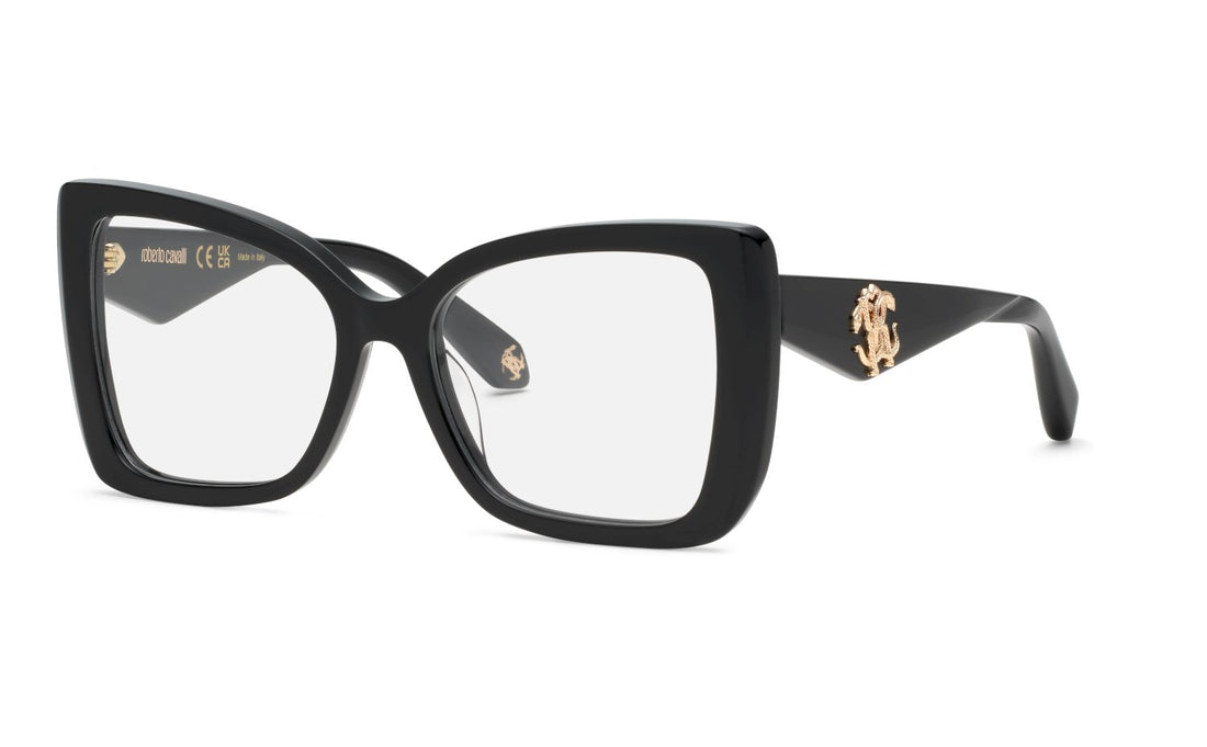 Occhiali da vista roberto cavalli vrc111 0700 negro butterfly femenino taglia 54mm - Vista principale