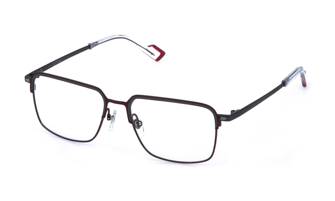 Occhiali da vista sting vst566 0597 plateado square masculino taglia 55mm - Vista principale