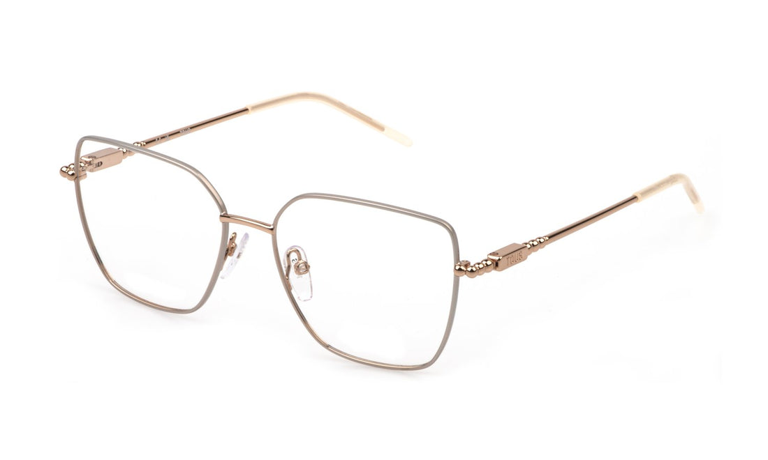 Óculos graduados tous vto494 02am dorado square femenino tamanho 54mm - Vista principal