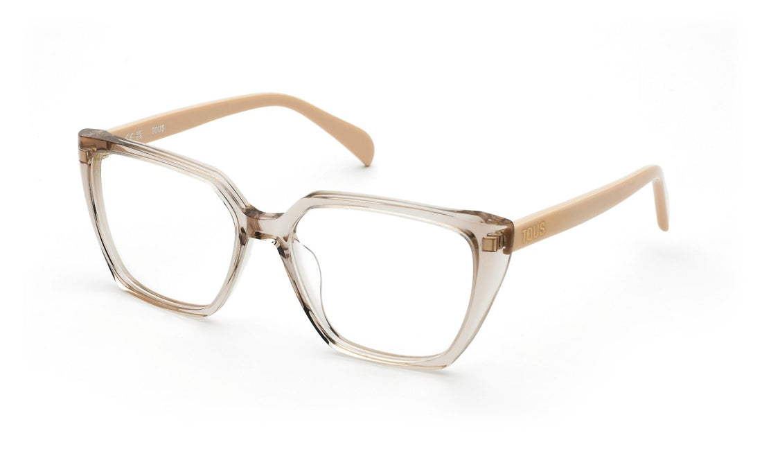 Óculos graduados tous vtoc10 0913 beige geometric femenino tamanho 54mm - Vista principal