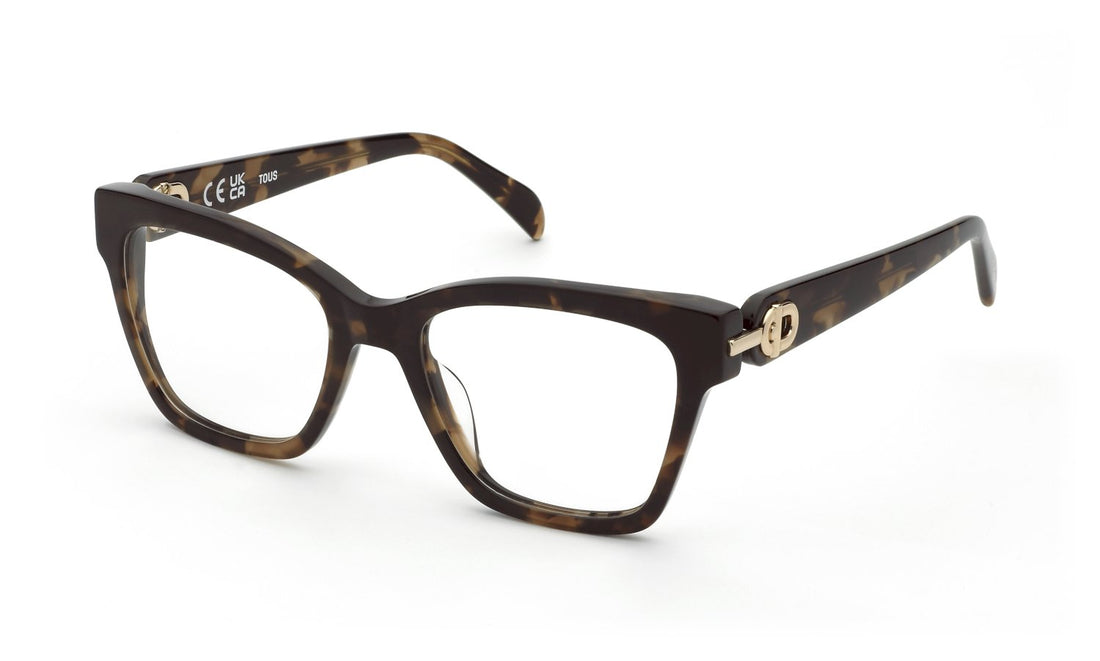 Óculos graduados tous vtoc52 0c10 havana square femenino tamanho 53mm - Vista principal