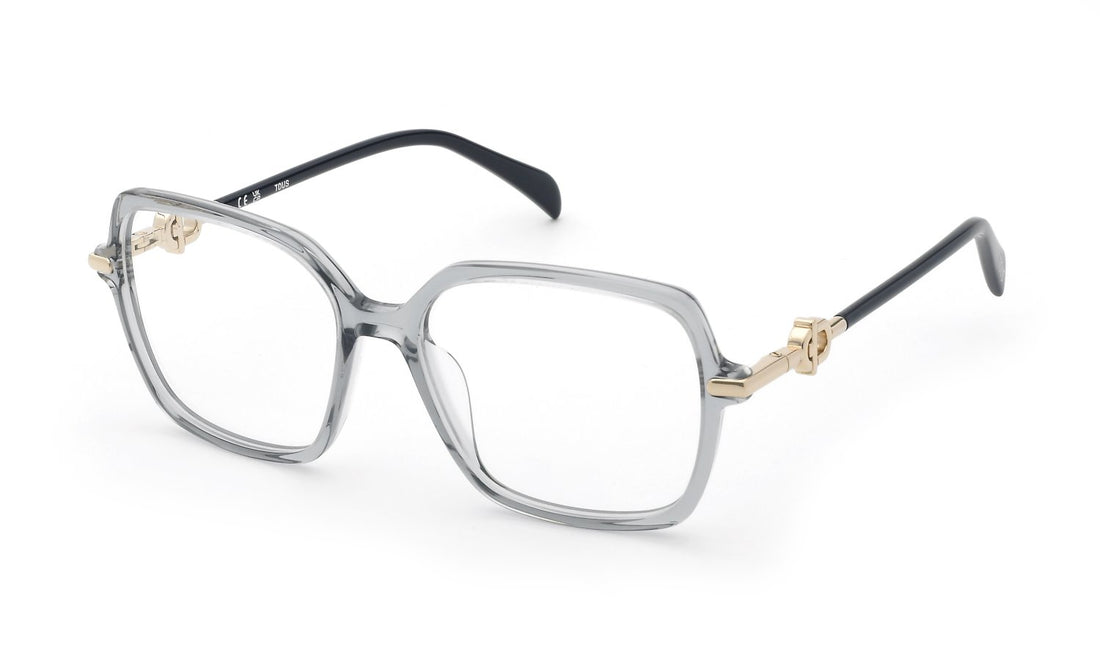 Óculos graduados tous vtoc61 03gu gris square femenino tamanho 54mm - Vista principal