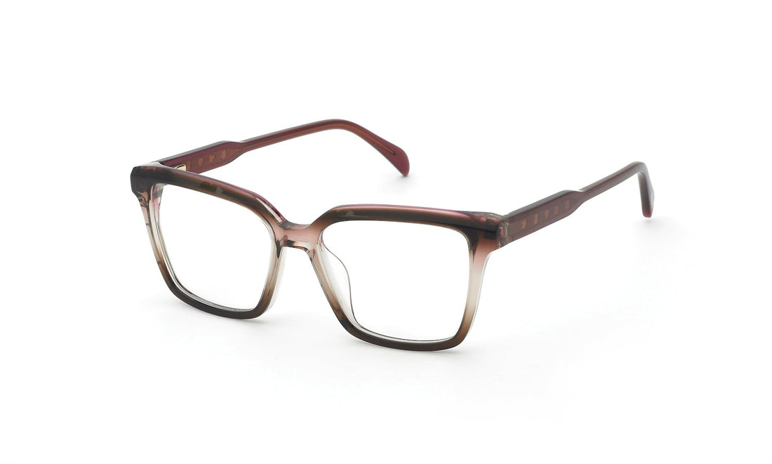 Prescription glasses tous vtoc67v 09pf marron square femenino size 50mm - Main view