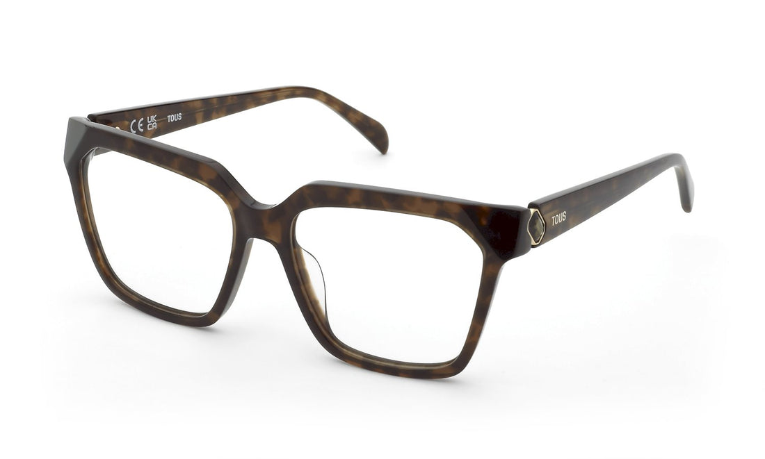 Glasögon tous vtoc69s 09aj havana square femenino storlek 55mm - Huvudvy
