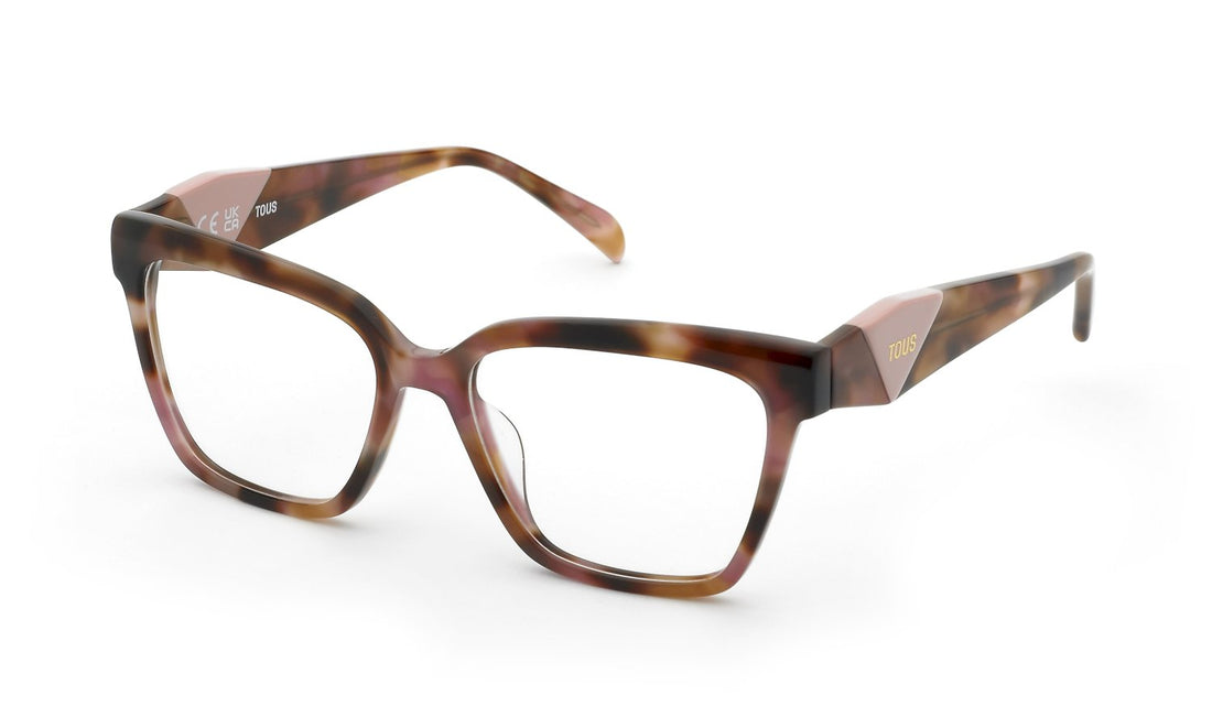 Óculos graduados tous vtoc71 01gq havana square femenino tamanho 53mm - Vista principal