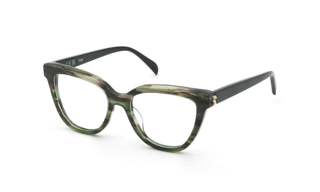 Óculos graduados tous vtod14 06u8 marron butterfly femenino tamanho 52mm - Vista principal