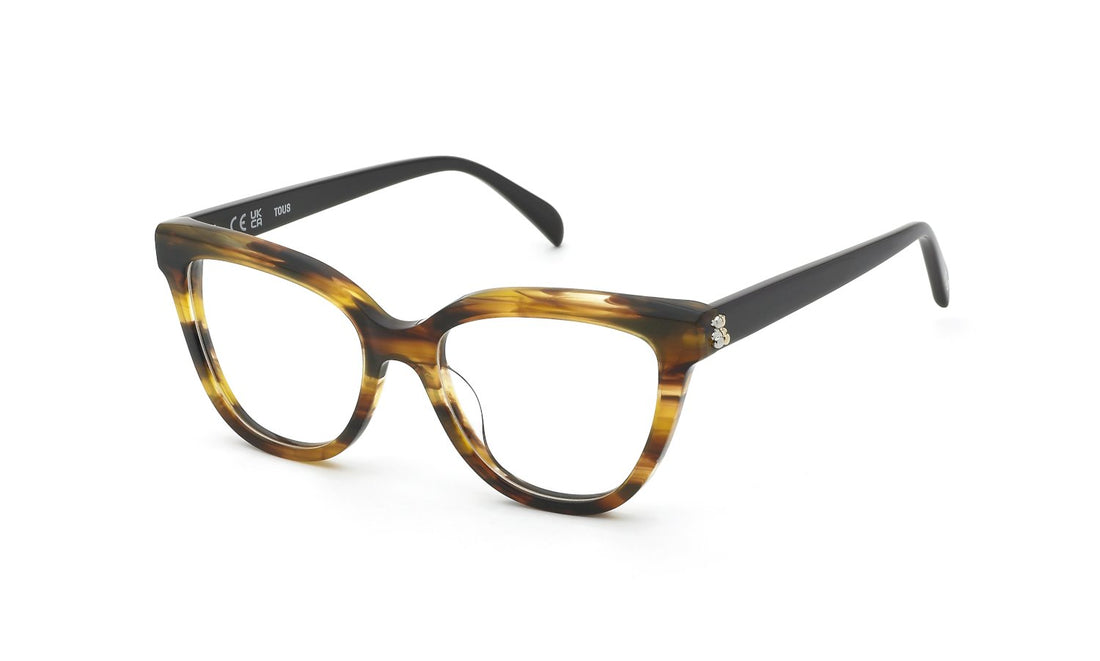 Óculos graduados tous vtod14 07lc marron butterfly femenino tamanho 52mm - Vista principal
