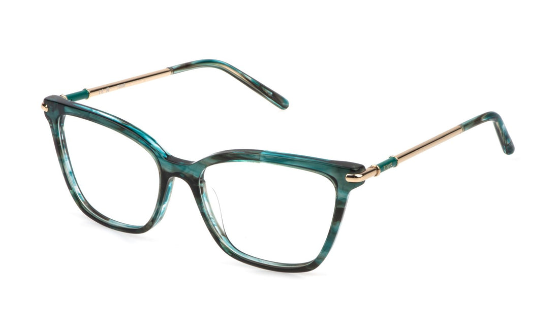 Occhiali da vista tous vtod34 0931 verde square femenino taglia 54mm - Vista principale