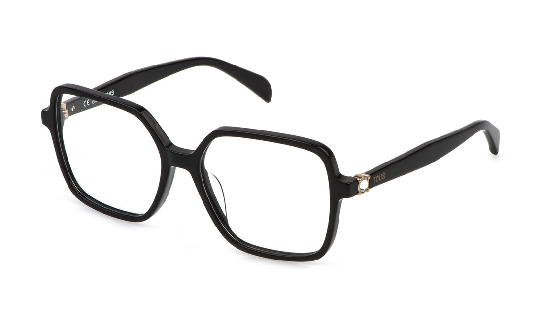 Óculos graduados tous vtod37s 700s negro square femenino tamanho 55mm - Vista principal