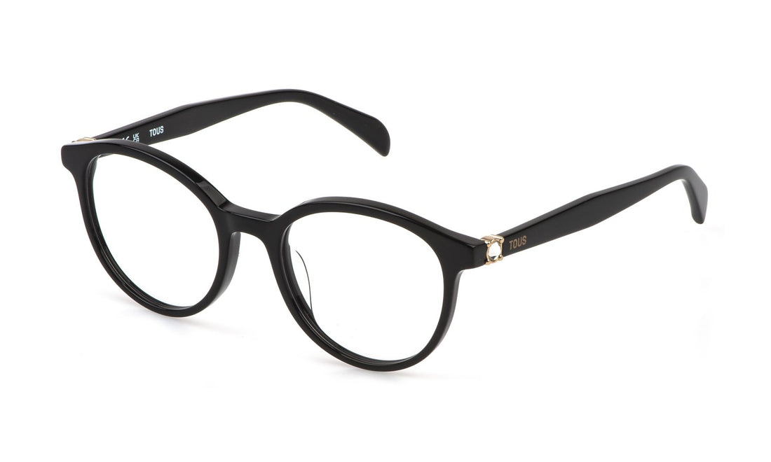 Óculos graduados tous vtod38s 700s negro square femenino tamanho 50mm - Vista principal