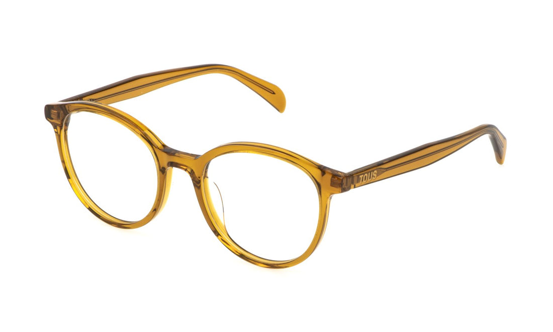 Occhiali da vista tous vtod38 0b86 amarillo square femenino taglia 50mm - Vista principale