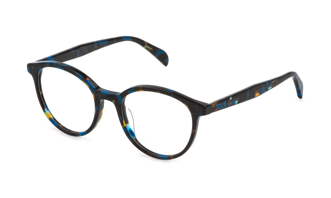 Occhiali da vista tous vtod38 0vbg havana square femenino taglia 50mm - Vista principale
